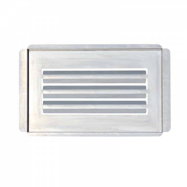 Gasgrill Edelstahl 1 flammig 3,6 KW mit Rost, 34 x 27 x 53 cm