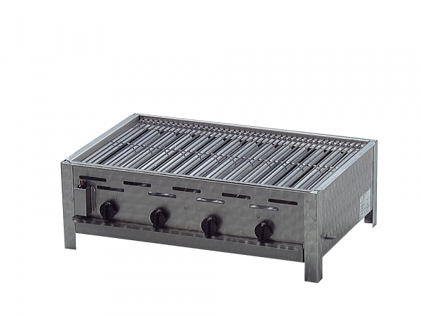 Auswahl Gasgrill Edelstahl 4 flammig mit Rost, 81 x 53 x 27 cm Grillrost Edelstahl