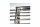 Gasgrill Edelstahl 1 flammig 3,6 KW mit Rost Edelstahl zerlegbar, 34 x 27 x 53 cm