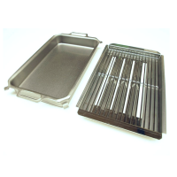Kombi-Set 3er Gasgrill 4-teilig bestehend aus 1er...