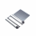 Holzkohlegrill Edelstahl 6er 114 x 53 x 80 cm mobil