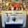Gasgrill Edelstahl 1 flammig mit Rost, 34 x 27 x 53 cm Grillrost Edelstahl zerlegbar