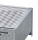Gasgrill Edelstahl 3 flammig mit Rost, 65 x 53 x 27 cm Grillrost Edelstahl geschweißt