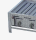 Gasgrill Edelstahl 6 flammig mit Rost, 114 x 53 x 27 cm Grillrost Edelstahl zerlegbar