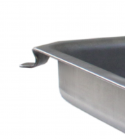Stahlpfanne B: 31,5 x T: 51,5 cm H: 6 cm für 1 flammigen Gasgrill