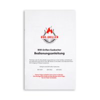 BSR-Grillen Edelstahl-Propangaskocher 2-flammig mit Piezo-Zündung und Turboeffekt