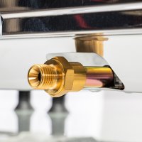 BSR-Grillen Edelstahl-Propangaskocher 2-flammig mit Piezo-Zündung und Turboeffekt