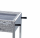 Holzkohlegrill Edelstahl 4er 81 x 53 x 80 cm mobil