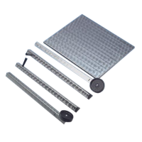 Mobile Standbeine mit Zwischenboden, Untergestell mit...