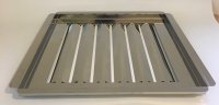 Flammabdeckung Edelstahl für 2 er Gasgrill oder...