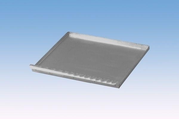 Fettauffangwanne Edelstahl für Grill Gasgrill 3 flammig Fettwanne 545 x 505 mm